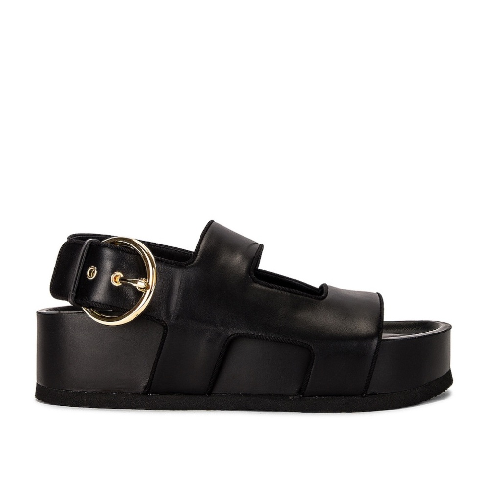 NIB Neous black Cher sandals size 40
